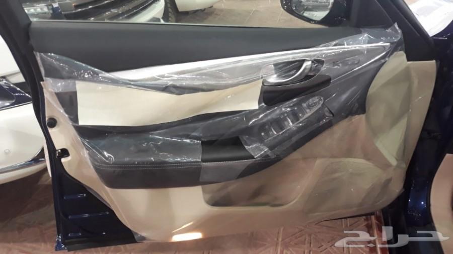 انفنتي موديل 2018 ازرق Q50 داخل بيج شركة سما