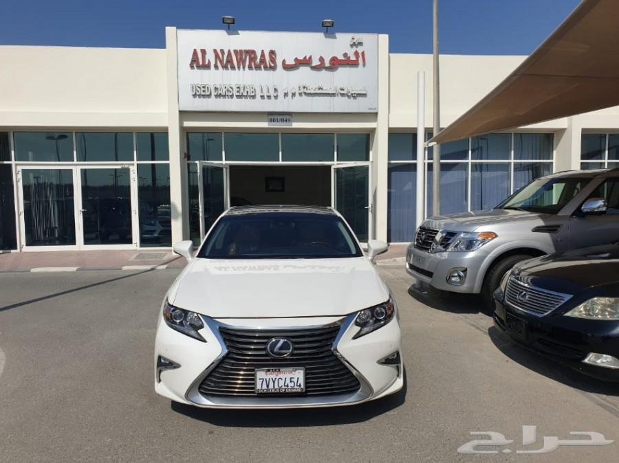 للبيع 2017 لكزس ES350 بانوراما فل اوبشن ابيض