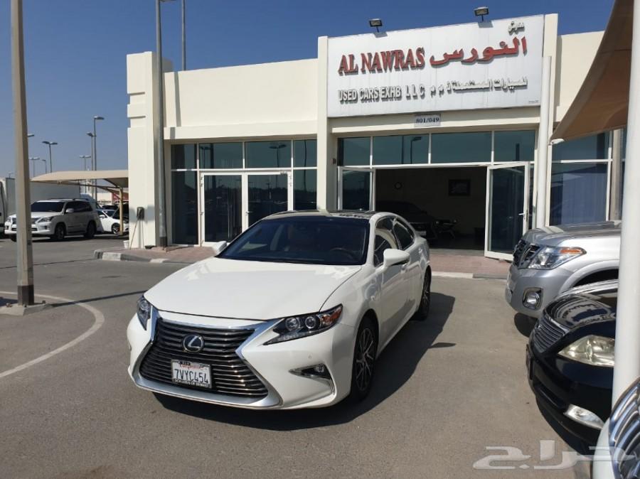 للبيع 2017 لكزس ES350 بانوراما فل اوبشن ابيض