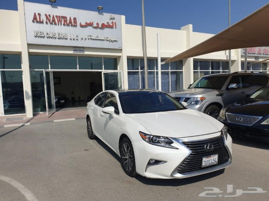 للبيع 2017 لكزس ES350 بانوراما فل اوبشن ابيض
