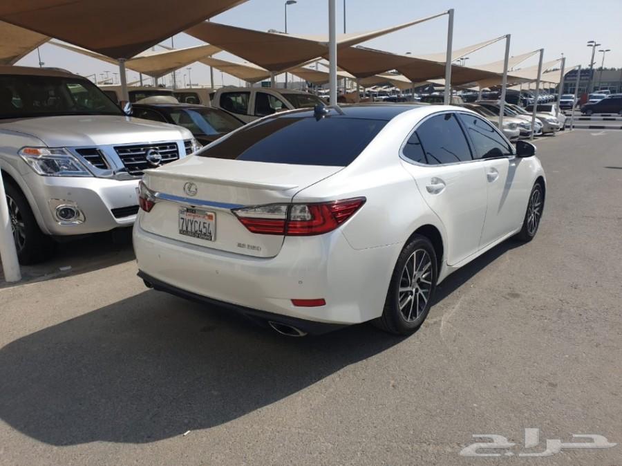 للبيع 2017 لكزس ES350 بانوراما فل اوبشن ابيض