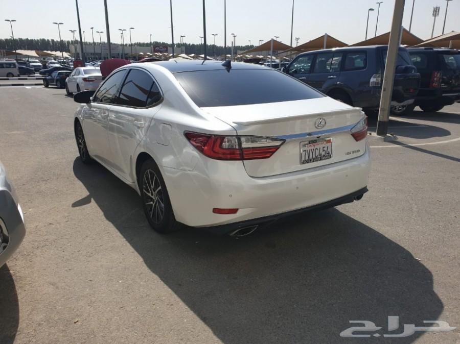 للبيع 2017 لكزس ES350 بانوراما فل اوبشن ابيض