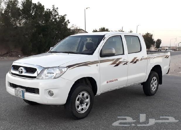 هايلكس غمارتين 2009 دبل4X4 جي ال زجاج هندل