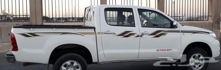 هايلكس غمارتين 2009 دبل4X4 جي ال زجاج هندل