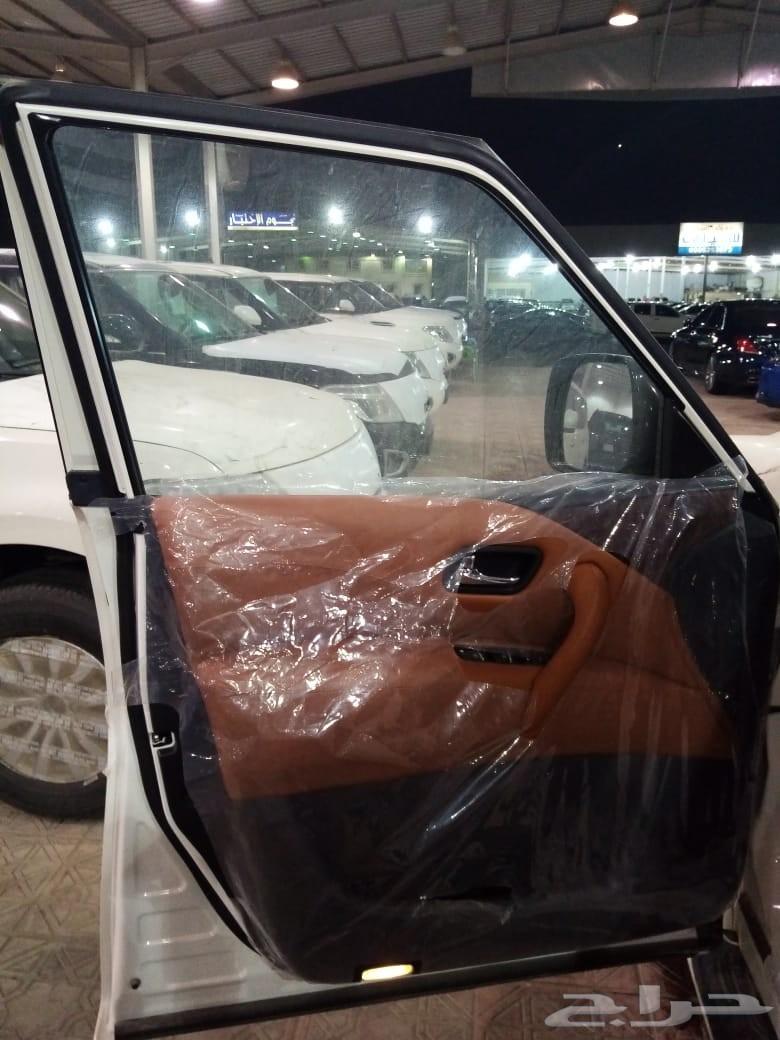 باترول SE2 اسود وابيض 2019داخل جملي شركة سما
