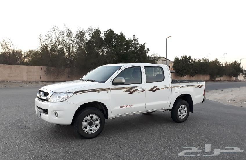 هايلكس غمارتين 2009 دبل4X4 جي ال زجاج هندل