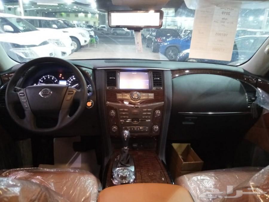باترول SE2 اسود وابيض 2019داخل جملي شركة سما