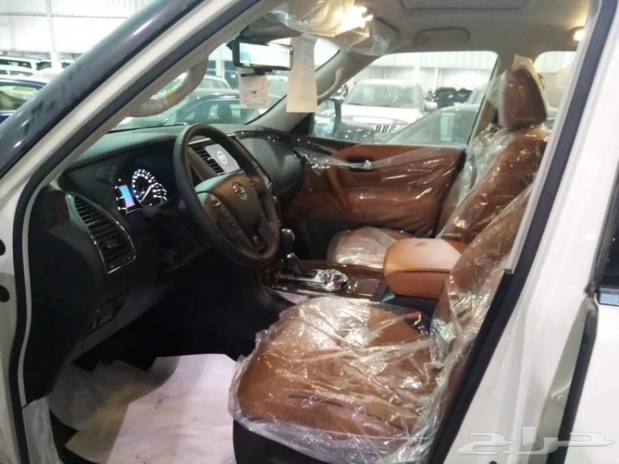 باترول SE2 اسود وابيض 2019داخل جملي شركة سما
