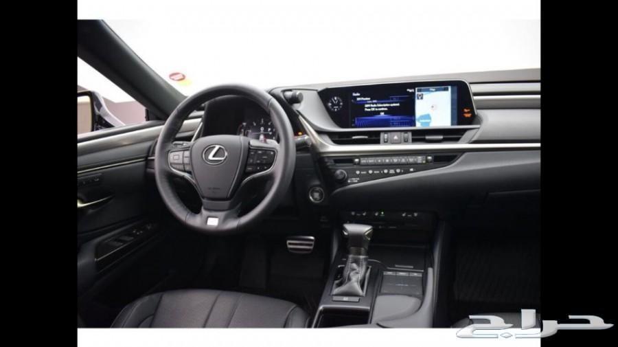 2019 Lexus es350 F sport ب154 الف فقط