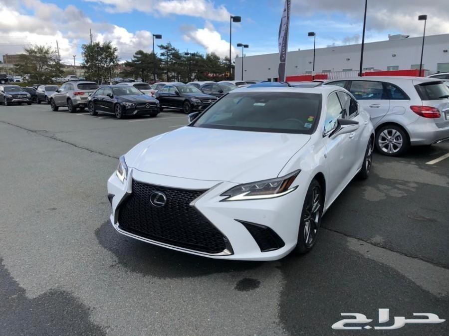 2019 Lexus es350 F sport ب154 الف فقط