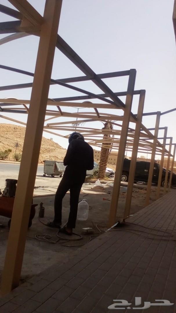 مظلات وسواتر مضلات بايكات برجولات حداد سواتر