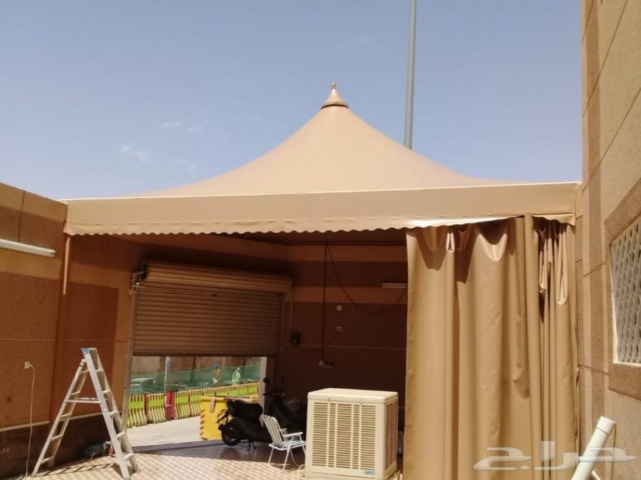 مظلات وسواتر مضلات بايكات برجولات حداد سواتر