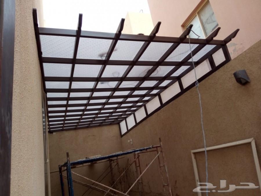 مظلات وسواتر مضلات بايكات برجولات حداد سواتر