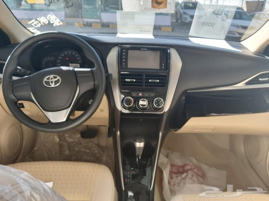 تويوتا ياريس 2019 جنوط شاشة كاميرا y plus