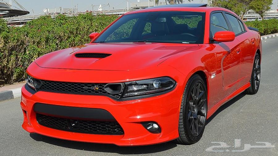 دودج-تشارجر-سكات باك-6.4ليتر-V8-أحمر-0كم
