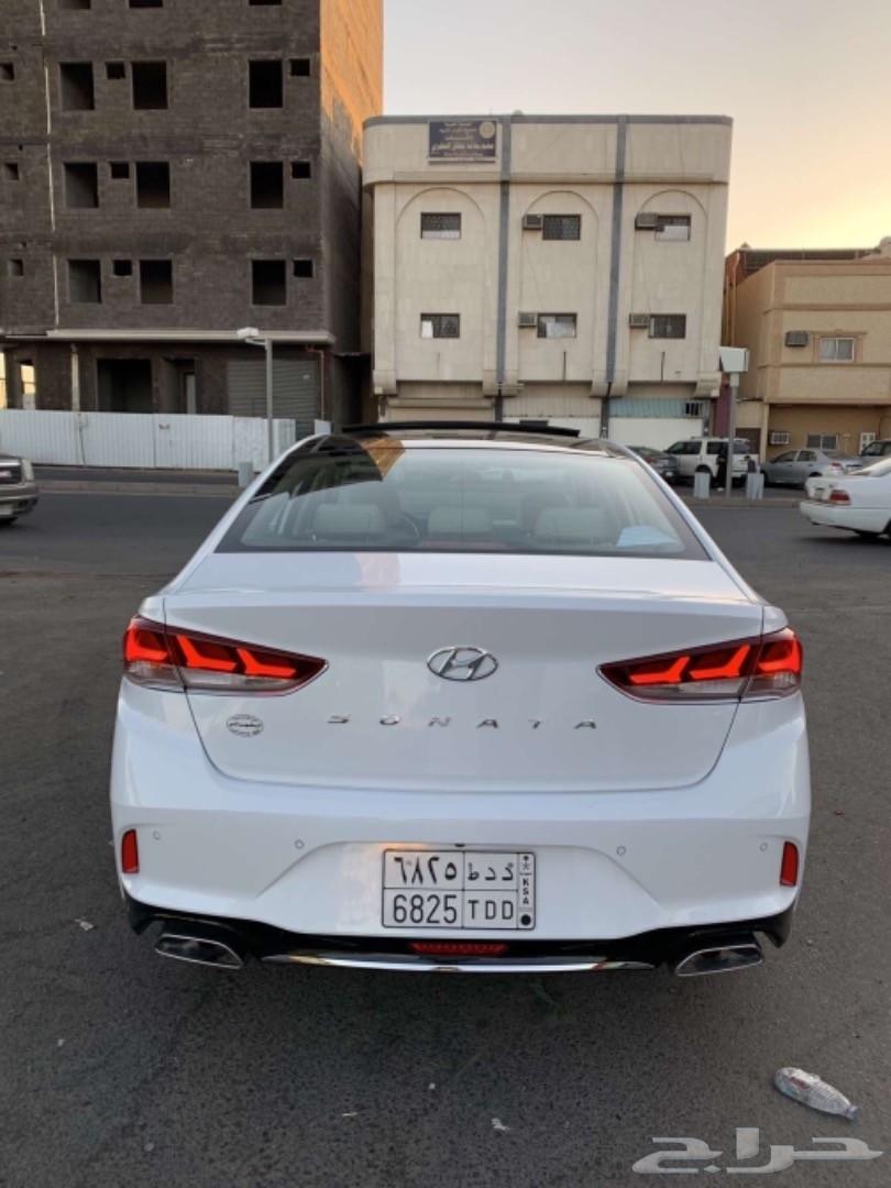 سوناتا 2018 سمارت ابيض