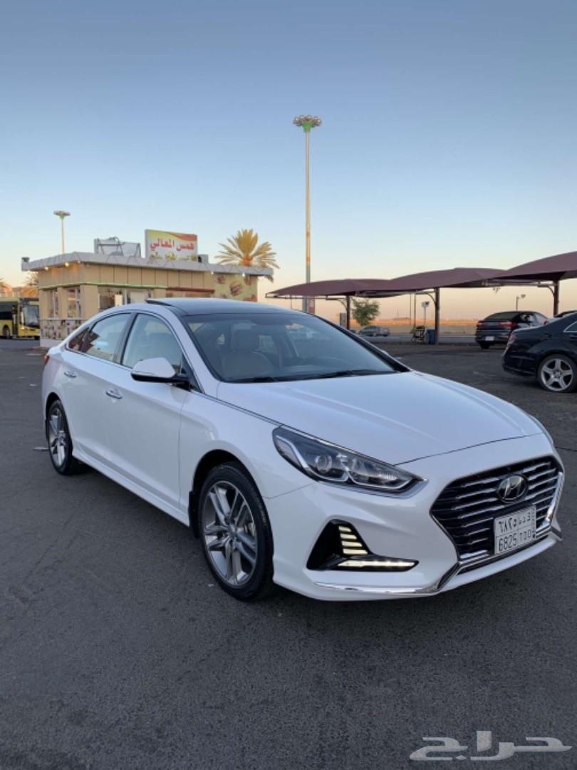 سوناتا 2018 سمارت ابيض