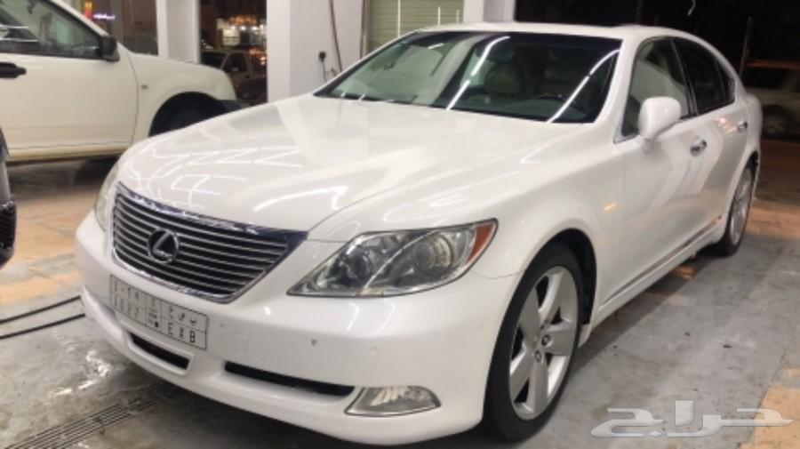 لكزس Ls460 شورت ابيض لؤلؤي نظيفه جدا