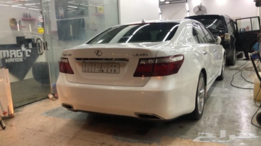 لكزس Ls460 شورت ابيض لؤلؤي نظيفه جدا