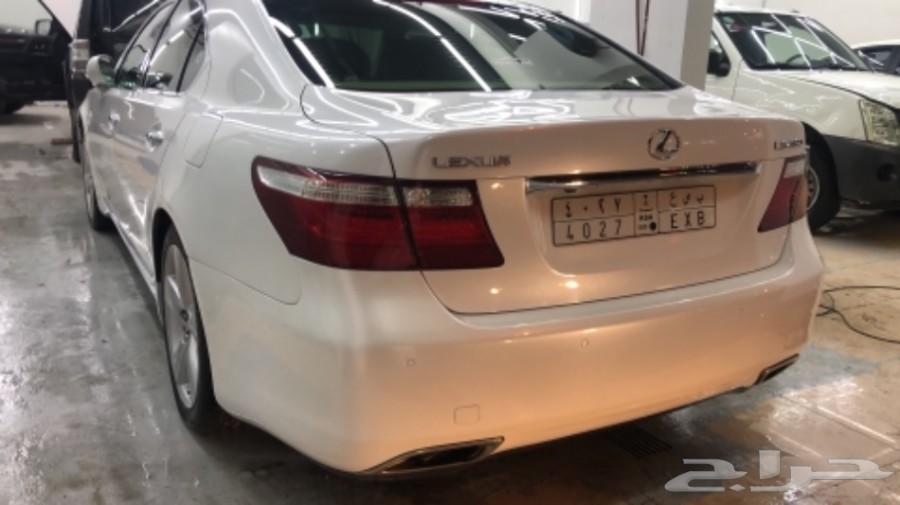 لكزس Ls460 شورت ابيض لؤلؤي نظيفه جدا