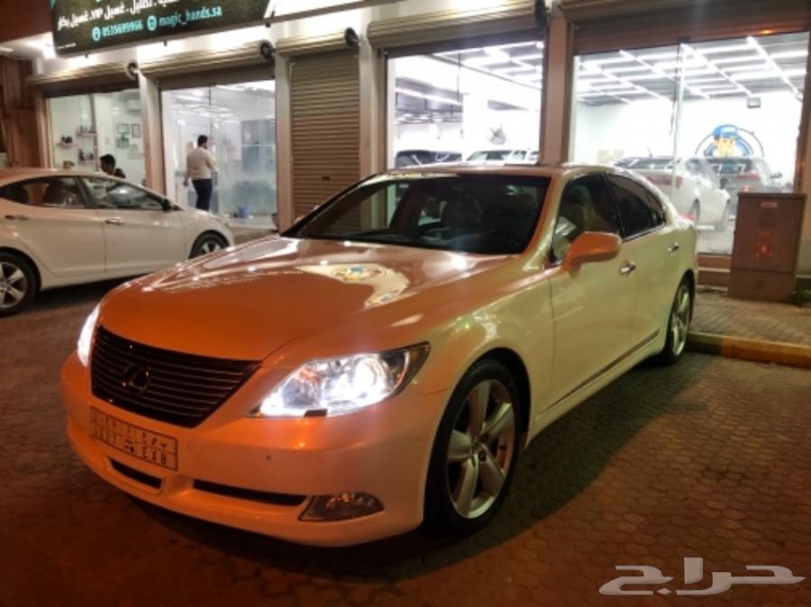 لكزس Ls460 شورت ابيض لؤلؤي نظيفه جدا