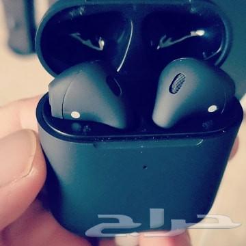 سماعة Apple Airpod درجة اولى .. ابيض وأسود
