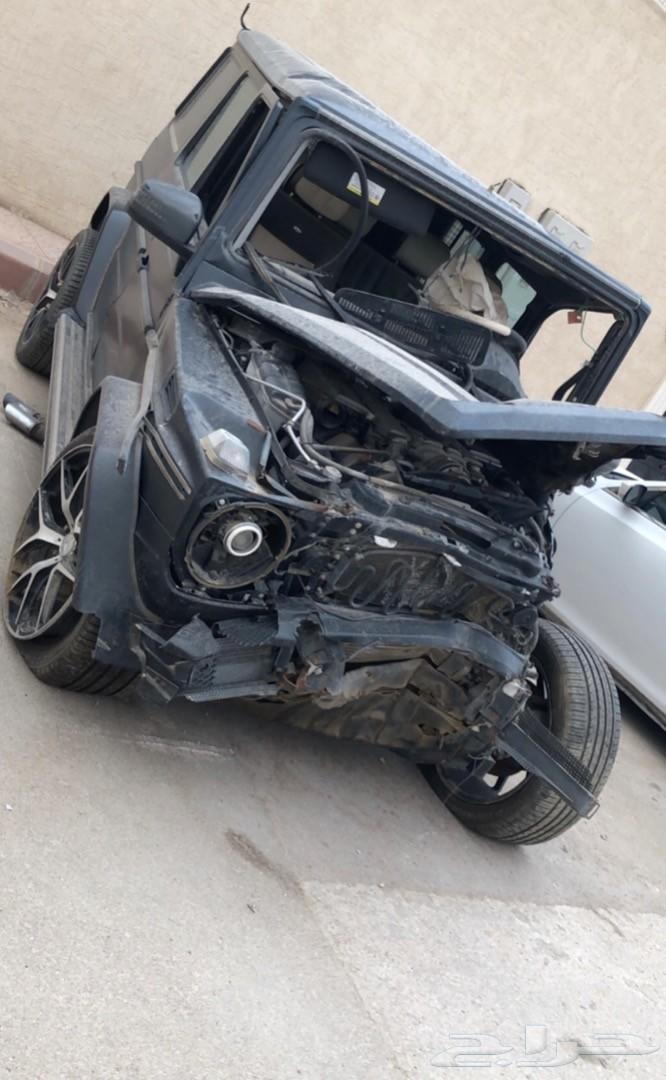 للبيع G63 2011 معدل خارجي 2017 مصدوم
