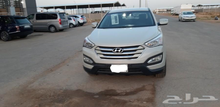 هونداى سنتافية 2014عداد164000 ديزل دبل