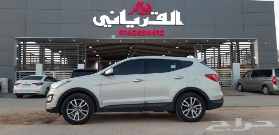 هونداى سنتافية 2014عداد164000 ديزل دبل