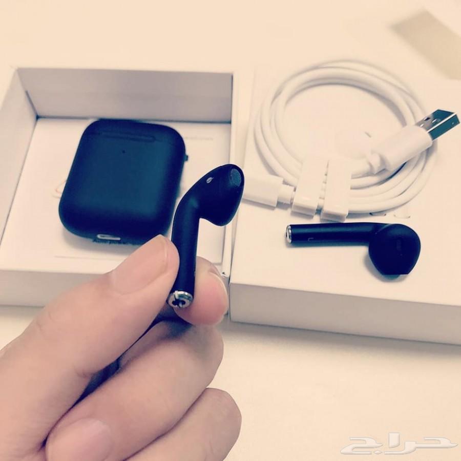 سماعة Apple Airpod درجة اولى .. ابيض وأسود