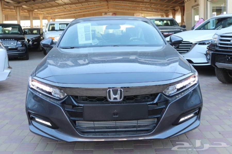 هوندا أكورد LX - SPORT نص فل 2019 سعودي رمادي