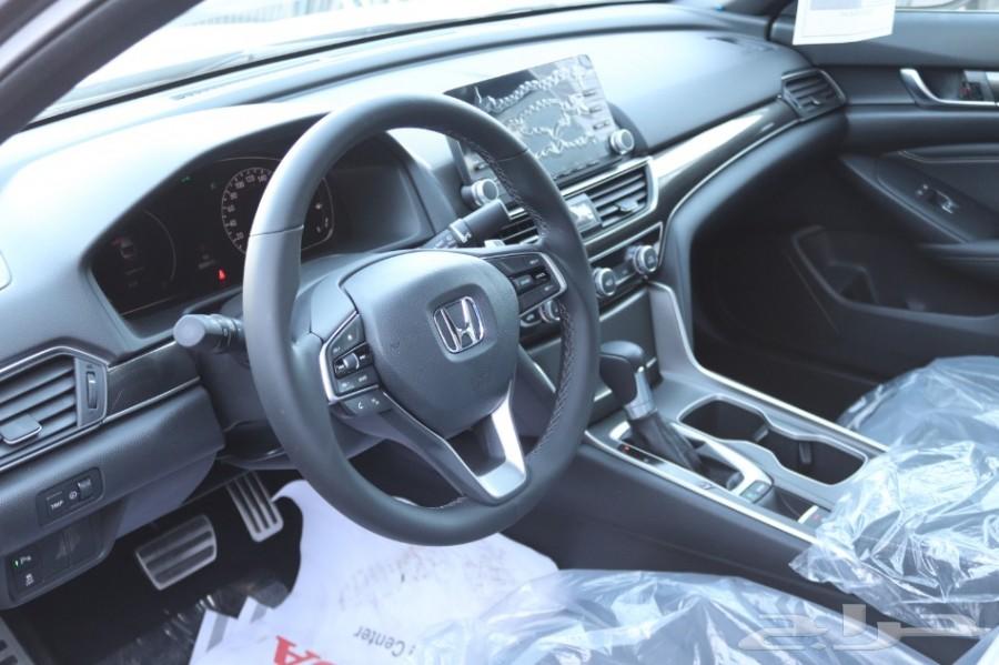 هوندا أكورد LX - SPORT نص فل 2019 سعودي رمادي