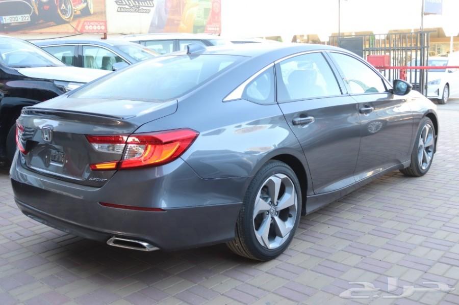 هوندا أكورد LX - SPORT نص فل 2019 سعودي رمادي