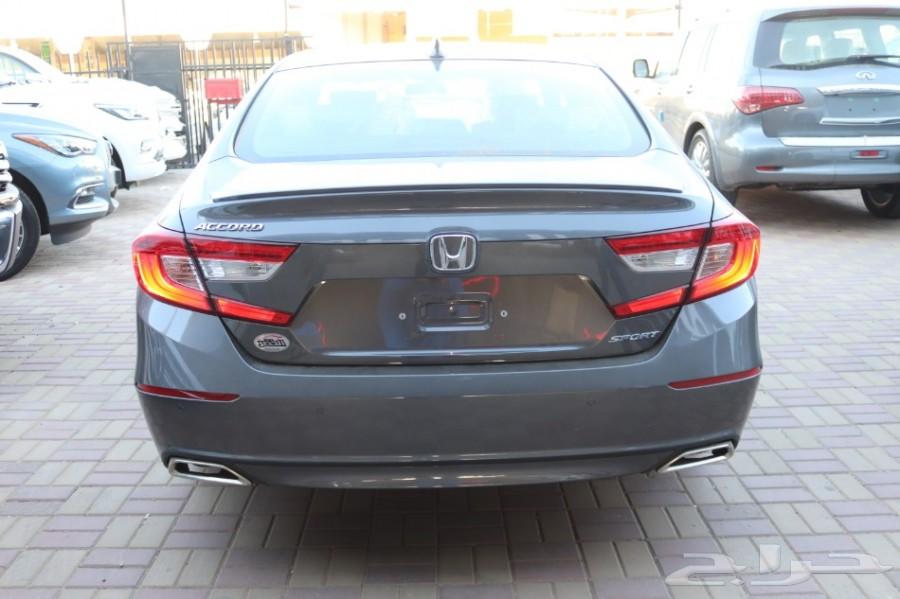 هوندا أكورد LX - SPORT نص فل 2019 سعودي رمادي