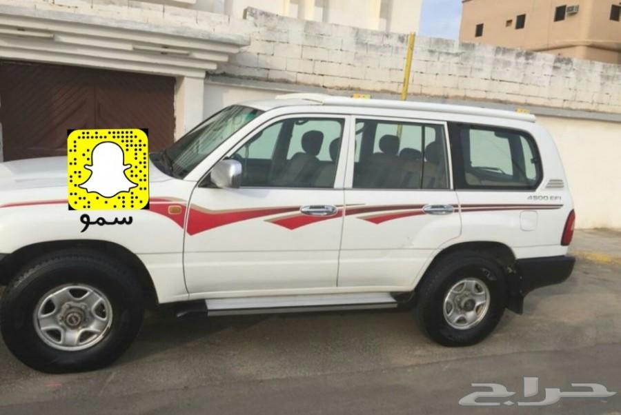 خطوط وصدامات جيب لاندكروزر 1999