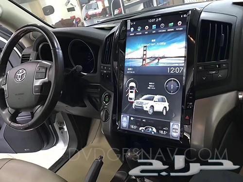 شاشة لاندكروزر جكسار وفكسار اندرويد 16 انش