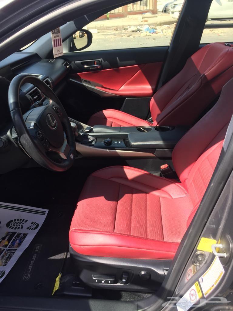 تم البيع لكزس IS250 موديل 2015Fsport رياضي