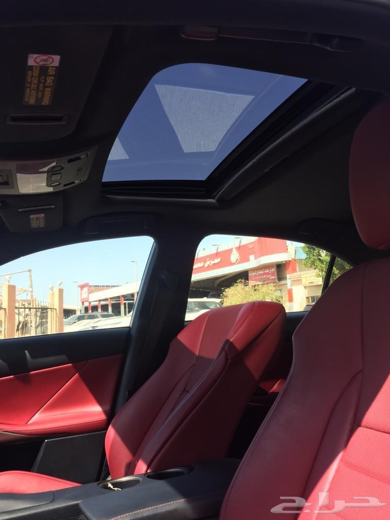 تم البيع لكزس IS250 موديل 2015Fsport رياضي