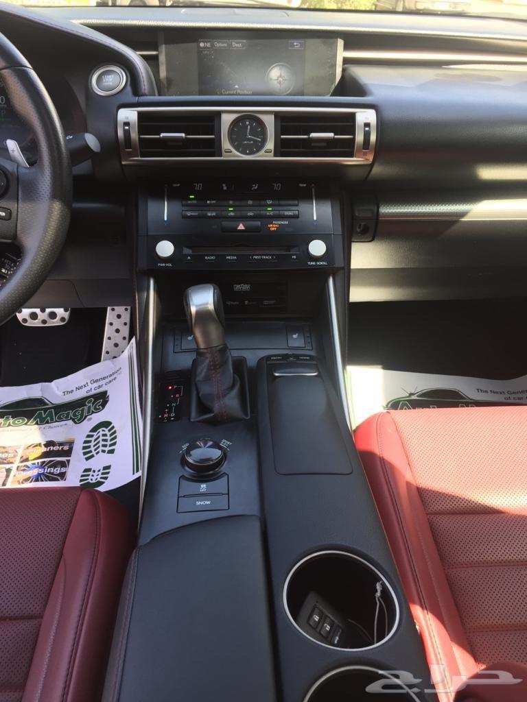 تم البيع لكزس IS250 موديل 2015Fsport رياضي