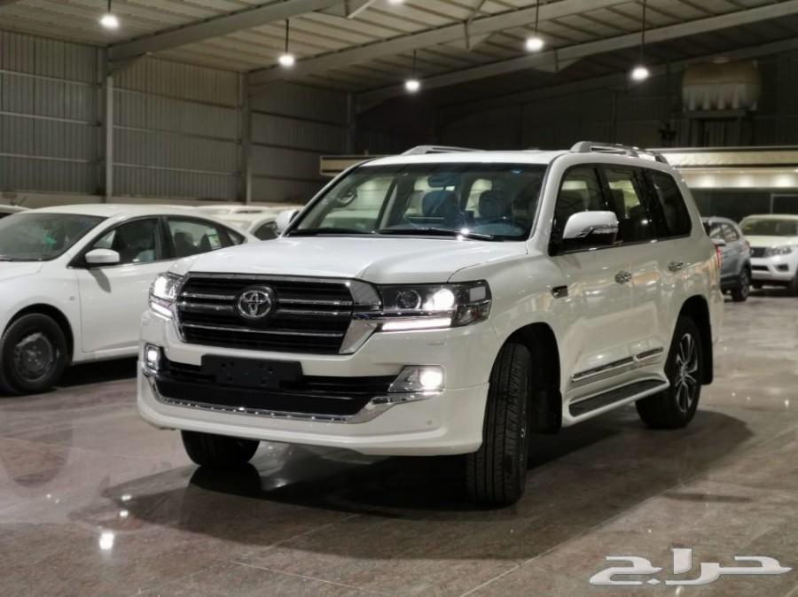 لاندكروز GXR جراند تورينج ابيض 2020 سعودى
