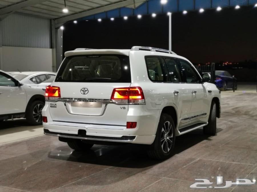 لاندكروز GXR جراند تورينج ابيض 2020 سعودى