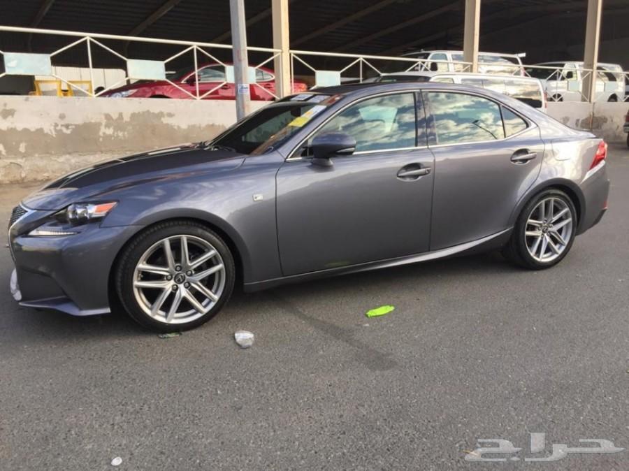 تم البيع لكزس IS250 موديل 2015Fsport رياضي