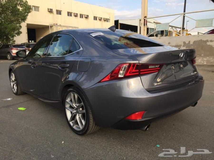 تم البيع لكزس IS250 موديل 2015Fsport رياضي