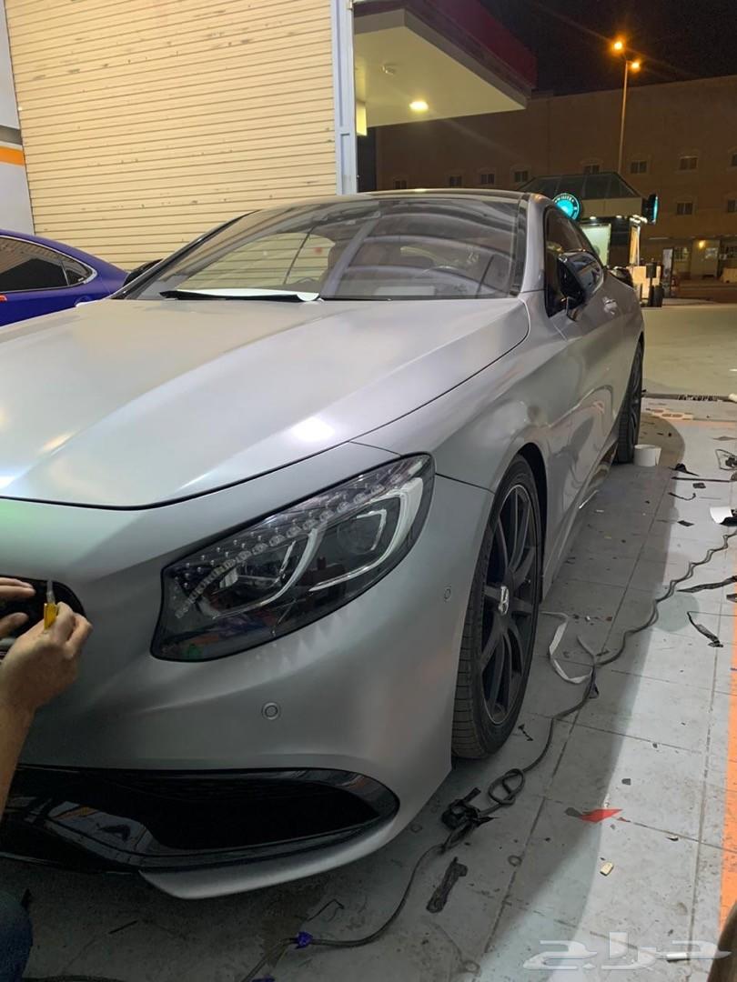 تحويل ازياق وشبك المرسيدس SCoupe لبلاك اديشن