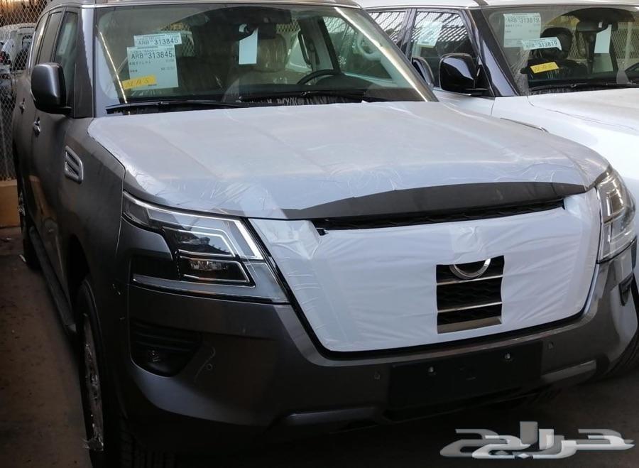 نيسان باترولSE-T2 ابيض اسود رصاصي موديل 2020