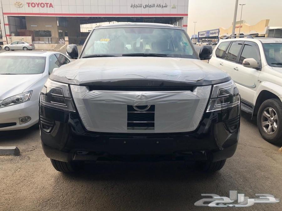 نيسان باترولSE-T2 ابيض اسود رصاصي موديل 2020