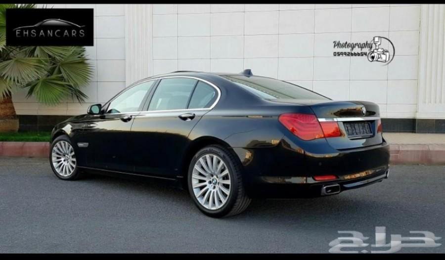 BMW 750i ممشى 83 الف فقط