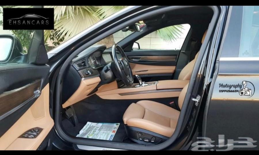 BMW 750i ممشى 83 الف فقط