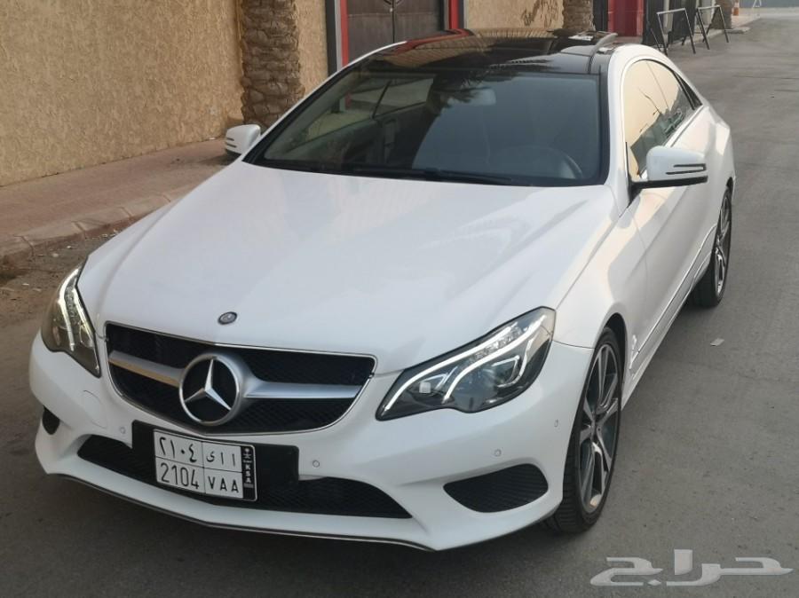 مرسيدس E200 كوبيه 2014 خليجي بطاقة جمركية