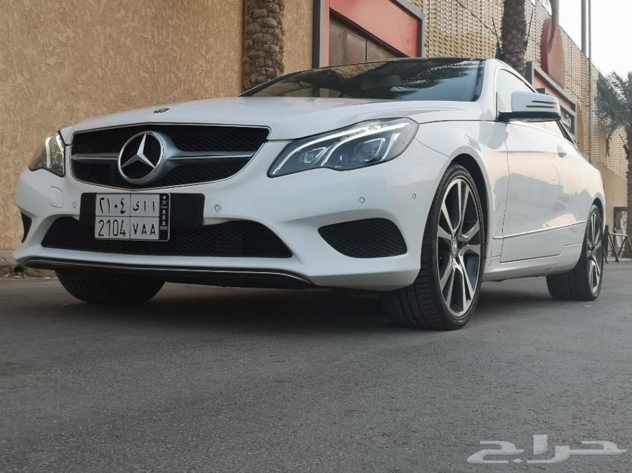 مرسيدس E200 كوبيه 2014 خليجي بطاقة جمركية